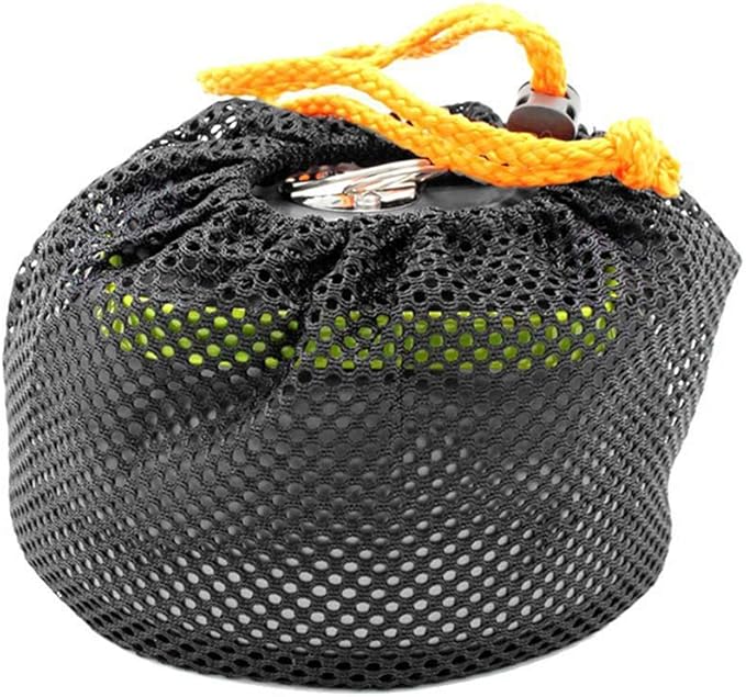 Doorslay Outdoor Camping Kettle, Aluminum Alloy Tea Kettle with Carrying Bag, Compact Lightweight Coffee Pot, 0.8L/1.1L/1.2L/1.6L Optional