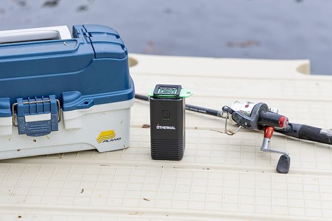 E-Thermal Mosquito Repeller - Uses All Natural, Deet Free Pads - Rechargeable Battery - No Butane - Very Effective with Up to 15 Feet of Protection - The All Natural Bug Spray Alternative