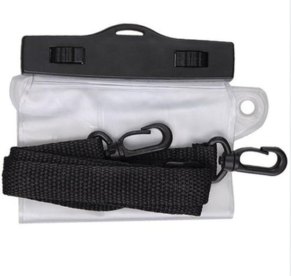 Lsgoodcare Portable Two Way Radio Waterproof Rainproof Bag Case Pouch Compatible for Motorola Kenwood Midland UV-3R UV-5R PX-888 Walkie Talkie Radio,5 Inch x 13.8 Inch, White