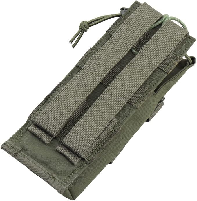 Drop-Down Radio Pouch Molle Tactical Belt Vest Radio Holster 500D Nylon Walkie Talkie Bag for PRC 148 152