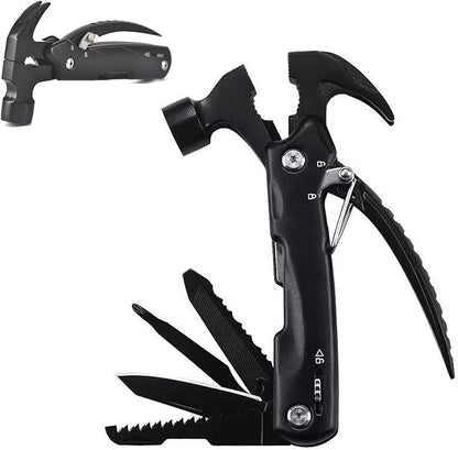 12 in 1 Hammer Multitool Dad Gifts, Father's Day Gifts for Dad, Birthday Gifts for Men, Him, Grandpa, Camping Essentials Camping Gear Tools for Men