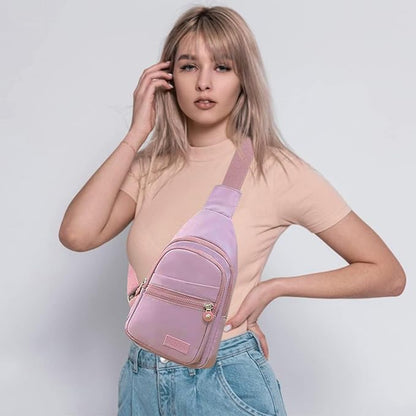Small Sling Backpack Crossbody Sling Bag, Chest Bag Daypack Fanny Pack Cross Body Bag for Outdoors Hiking Traveling
