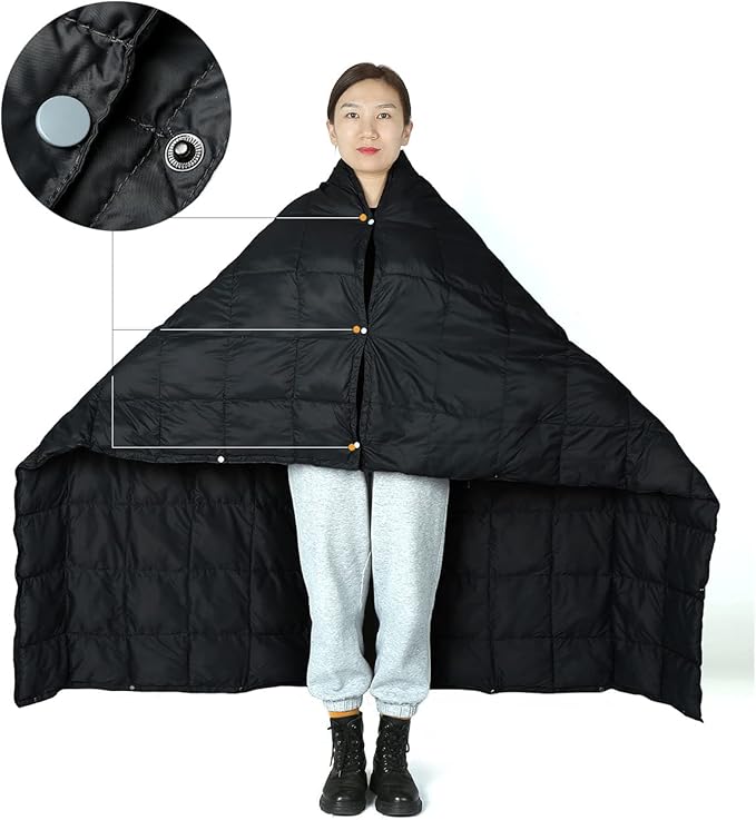 ROCK CLOUD Packable Camping Blanket Ultralight Outdoor Blankets Stadium for Hiking Camp Travel Outside Sports S