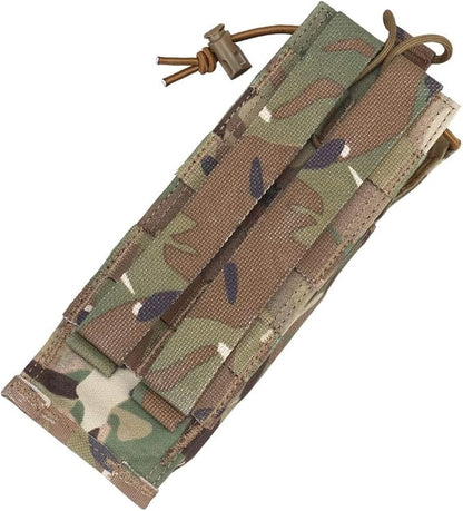 Drop-Down Radio Pouch Molle Tactical Belt Vest Radio Holster 500D Nylon Walkie Talkie Bag for PRC 148 152