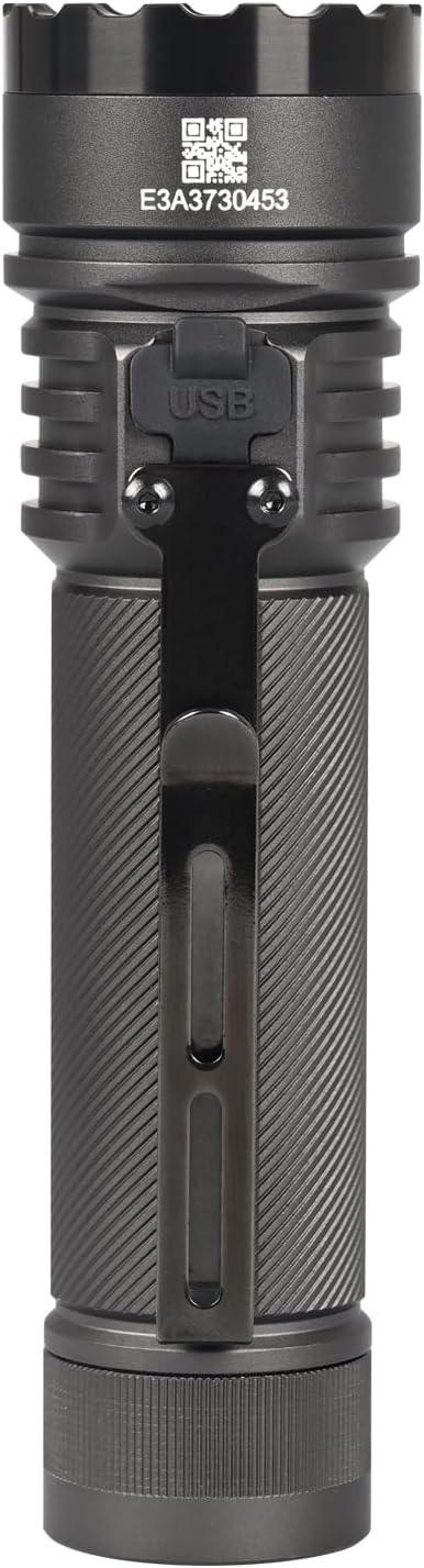 ACEBEAM E75 3000 High Lumens Flashlight with Magnetic Base, Super Bright LED Flashlight Rechargeable, IPX8 Water-Resistant Tactical EDC Flash Light, 26 Days Super Long Lasting for Camping,Everyday Use