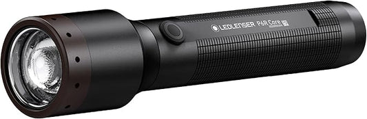 Ledlenser P6R Core Recharable Flashlight, High Power LED, 900 Lumens, Waterproof Light for Home and Emergency Use, Advanced Focus System
