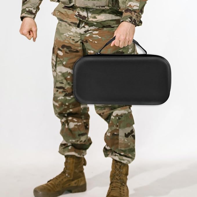 BAOFENG Walkie Talkie Case Holder Handheld Ham Radios Hard Storage Carrying Case For UV-5R BF-F8HP GM-15 Pro UV-5RA UV-5R+ Plus UV-5RE GT-5R BF-888S UV-S9 Plus UV-82 And Radio Accessories(Bag Only)