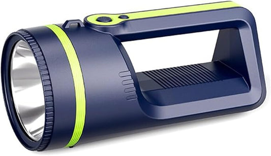 Hand Flashlight LED Super Bright Rechargeable Flashlight - 2 Modes LED Searchlight 1200mAh Hand Flashlight Portable LED Lantern Outdoor Camping Emergency Flashlight (5000mAh - 2 Lighting Modes)