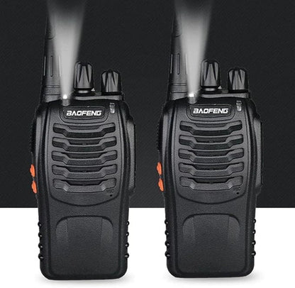 BAOFENG BF-888S Radio Handheld Two Way Radio UHF Portable Walkie Talkies for Adults, Hiking Biking Camping (2 Pack)
