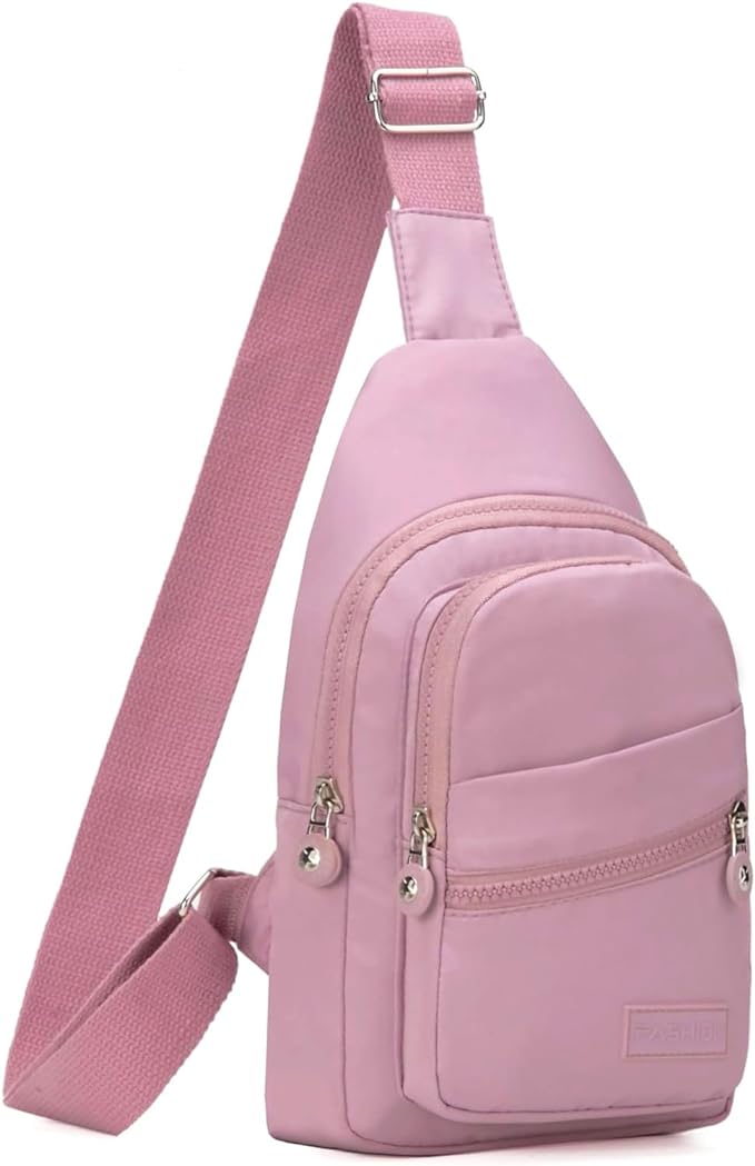 Small Sling Backpack Crossbody Sling Bag, Chest Bag Daypack Fanny Pack Cross Body Bag for Outdoors Hiking Traveling