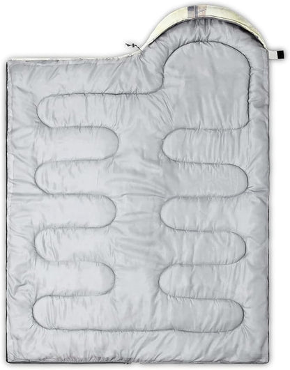Sleeping Bags for Adults and Kids Backpacking Camping Sleeping Bags for Girls and Boys Lightweight Waterproof Cold/Warm 3-Season