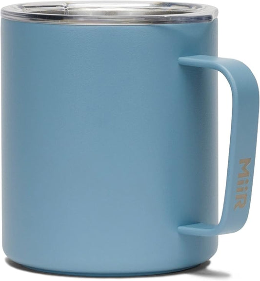 MiiR, Camp Cup, Vacuum Insulated, Stainless Steel with Slide Lid, BPA Free, Home, 12 Fluid Ounces