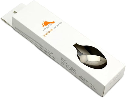 TOAKS Titanium 3-Piece Cutlery Set