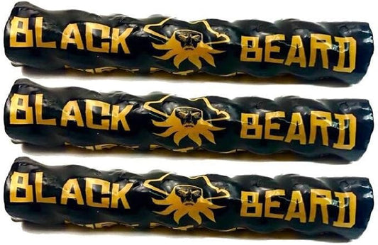 Black Beard Fire Starter Rope (3 Pack) | 100% Weatherproof Fire Starter for Campfires | Can Light 50+ Fires with Over 4.5 Hour Burn Time | Infinite Shelf Life for Emergency Survival Kits | Made in USA