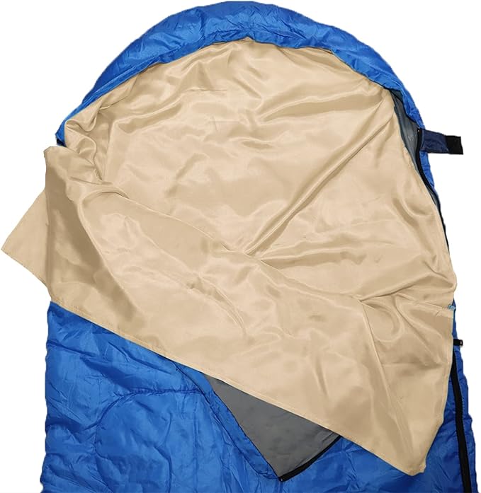 Browint Silk Sleeping Bag Liner, Silk Sleep Sack, Extra Wide 87"x43", Lightweight Travel Sheet for Hotels, More Colors for Option, Reinforced Gussets