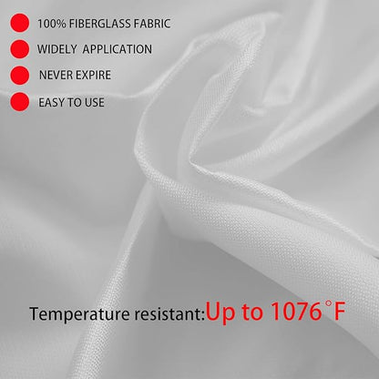 Fire Blankets Emergency for Home-Fire Blanket for Home and Kitchen,Fiberglass Fire Blankets for Fireplace Camping Car BBQ. Essential Fire Blankets Emergency Gear for Home Safety (2 Pack)
