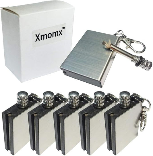 5 x Hiking Emergency Survival Camping Fire Starter Flint Metal Match Lighter