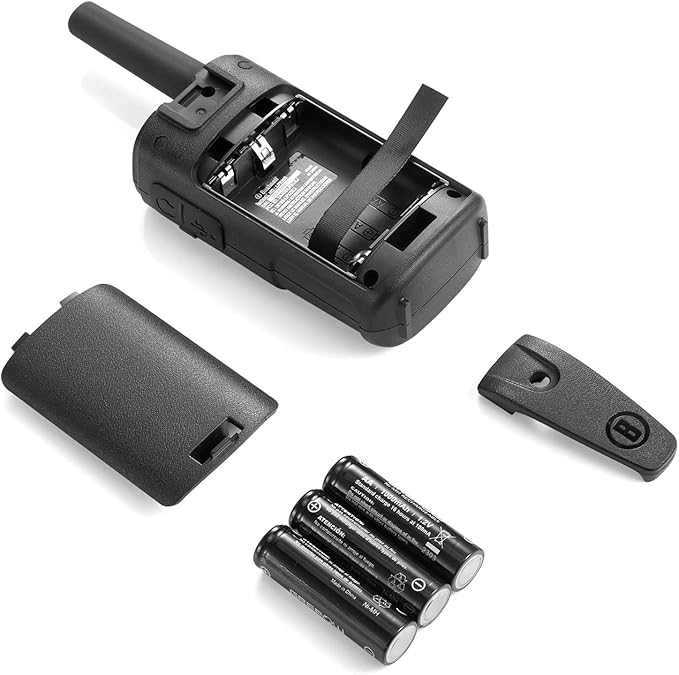 New Bushnell LPX350 Walkie Talkie Radio - Reliable Quality, Rugged Design, 1W Power for 25 Miles of Range, Two Way Radios Equipped for Wherever Life Takes You (2 Pack)