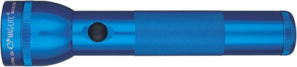 Maglite Heavy-Duty Incandescent 2-Cell D Flashlight, Blue