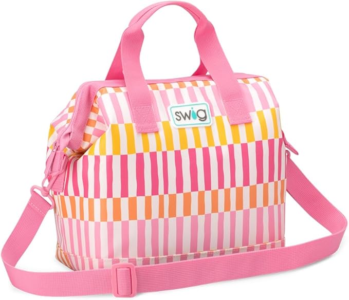 Swig Life Packi 12 Cooler Bag, Heavy-Duty, Lightweight, Insulated Cooler or Large Lunch Bag with Handle, External Pocket, & Shoulder Strap