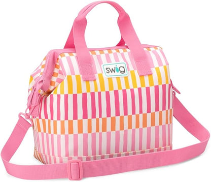 Swig Life Packi 12 Cooler Bag, Heavy-Duty, Lightweight, Insulated Cooler or Large Lunch Bag with Handle, External Pocket, & Shoulder Strap