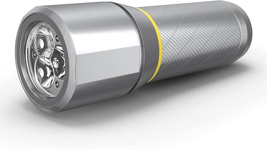 Energizer LED Tactical Metal Flashlight, Ultra Bright High Lumens, Durable Aircraft-Grade Metal Body, IPX4 Water-Resistant, 3 Modes
