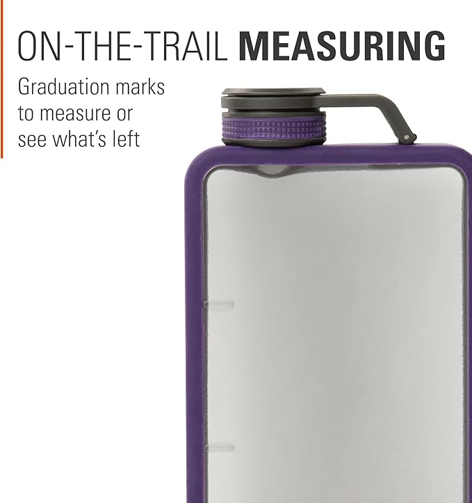 GSI Outdoors 79342 Boulder Flask 6 Oz Purple