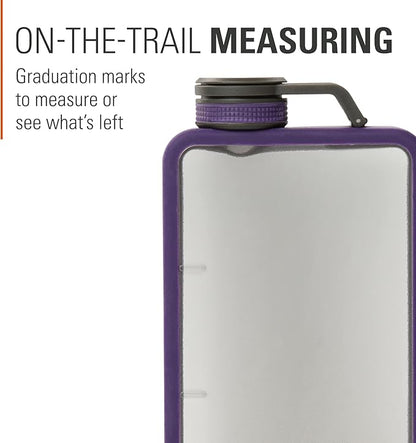 GSI Outdoors 79342 Boulder Flask 6 Oz Purple