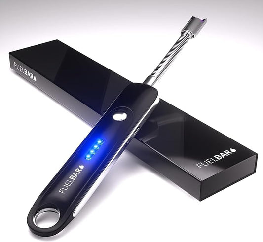 2.0 USB Type-C Lighter BBQ Candle Lighter Electric Lighter Rechargeable USB-C Lighter with Long Flexible Neck for Candles Incense Gas Stoves Grill Camping Barbecue Fireworks