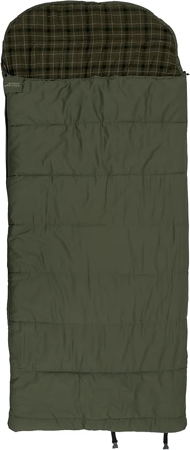 Cedar Ridge Buckhorn -10° Sleeping Bag - Green, One Size