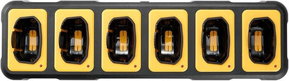 DEWALT DXFRS300 Gang Charger - 6 Port Charger for DXFRS 300 Walkie Talkie Two-Way Radios (DXFRSCH6-300)