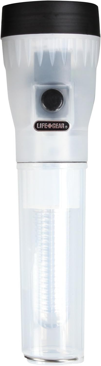 Life Gear AR Technology 2-in-1 Flashlight & Lantern, 50 Lumen Flashlight & 50 Lumen Area Lighting Lantern