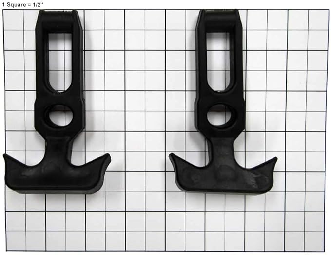 Molded Cooler Latch Rubber T-Handle Set of Two