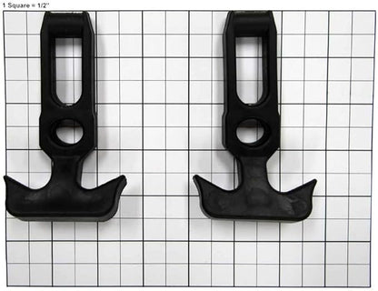 Molded Cooler Latch Rubber T-Handle Set of Two