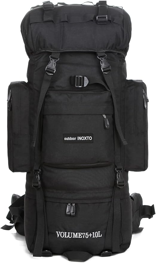 85L Lightweight Internal Frame Hiking Backpack for Men Women, Waterproof Travel Camping Backpack with Rain Cover