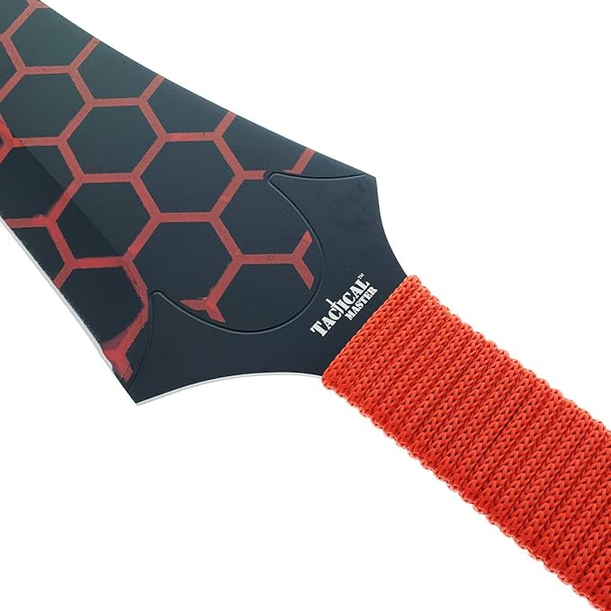 Fantasy Fixed Blade Machete with Nylon Carrier. for Camping, Collections, Outdoor Sports, Gifts