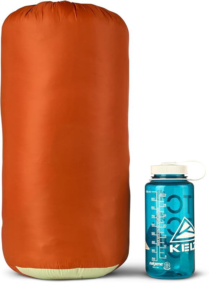 Kelty Supernova Down Sleeping Bag, Compact + Lightweight, Roomy Shape for All Body Types and Sleep Positions, Recycled Shell Fabrics