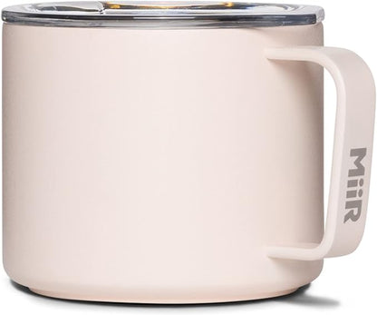 MiiR, Camp Cup, Vacuum Insulated, Stainless Steel with Slide Lid, BPA Free, Thousand Hills, 8 Fluid Ounces