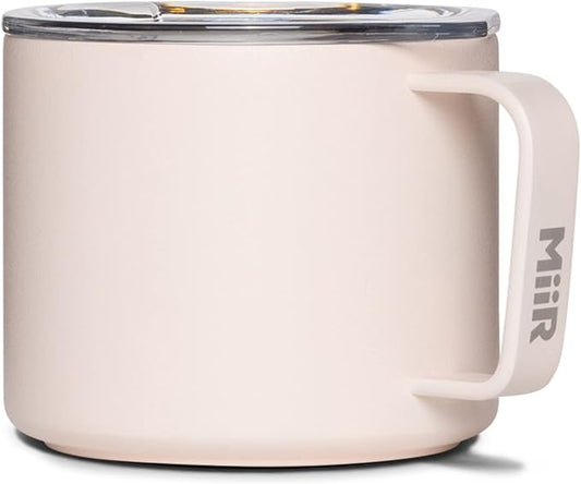 MiiR, Camp Cup, Vacuum Insulated, Stainless Steel with Slide Lid, BPA Free, Thousand Hills, 8 Fluid Ounces