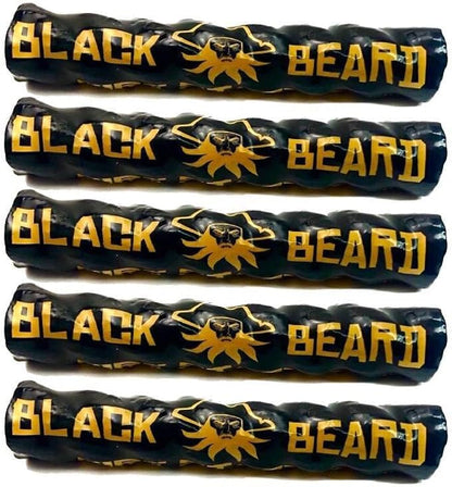 Black Beard Fire Starter Rope (5 Pack) | 100% Weatherproof Fire Starter for Campfires | Can Light 50+ Fires with Over 4.5 Hour Burn Time | Infinite Shelf Life for Emergency Survival Kits | Made in USA
