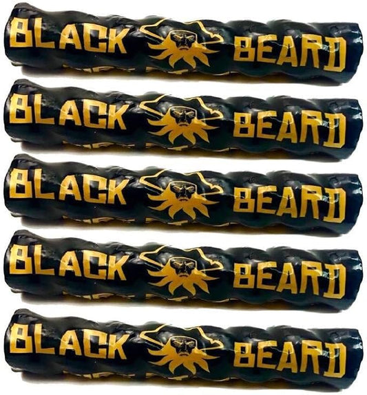 Black Beard Fire Starter Rope (5 Pack) | 100% Weatherproof Fire Starter for Campfires | Can Light 50+ Fires with Over 4.5 Hour Burn Time | Infinite Shelf Life for Emergency Survival Kits | Made in USA