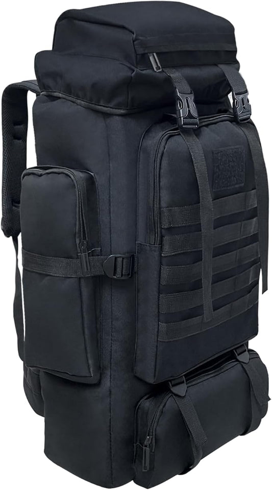 80L 100 Liters Camping Hiking Military Tactical Backpack,Water Resistant Large Travel Daypacks Outdoor MOLLE Rucksack