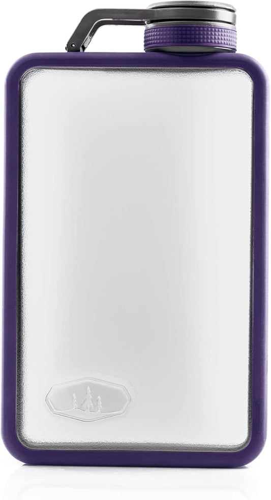 GSI Outdoors 79342 Boulder Flask 6 Oz Purple