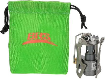 BRS Outdoor BRS-3000T Ultra-Light Titanium Alloy Miniature Portable Picnic Camping Gas Cooking Stove Portable Ultralight Burner 25gram
