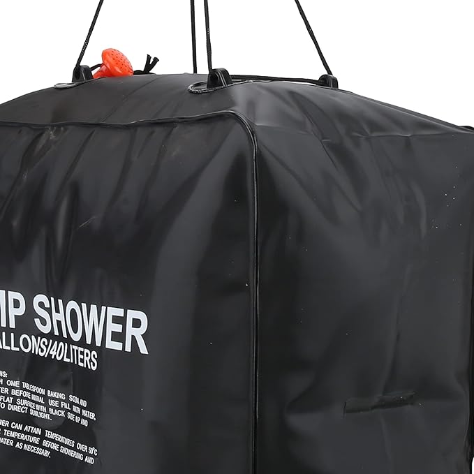 40L Water Bag Solar Heated, Solar Heating 40L Solar Shower Bag for Camping for Outdoor