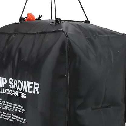 40L Water Bag Solar Heated, Solar Heating 40L Solar Shower Bag for Camping for Outdoor