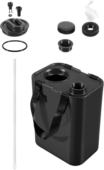 Bonbo 11L BPA Free Food Grade Hydration Water Storage Container, Large Portable Water Tank, Emergency Water Storage Jug, for Camping, Outdoor Hiking