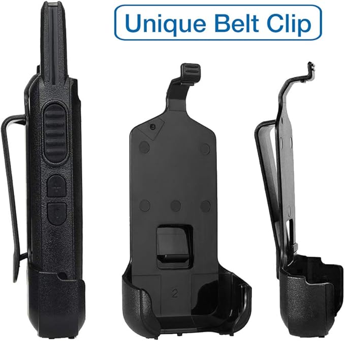 BAOFENG GT-22 Walkie Talkies for Adults Rechargeable, Long Range Two Way Radios with 1500mAh Battery, Portable Handheld VOX Handsfree with Earpieces, Holsters (4 Pack)