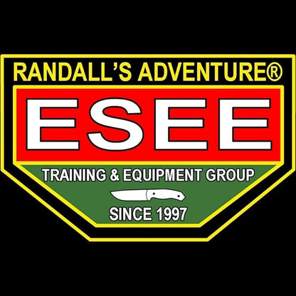 ESEE Authentic Model 5 Tactical Survival Fixed Blade Knife - Ambidextrous Kydex Sheath - SERE Team Designed (ESEE-5S-E)