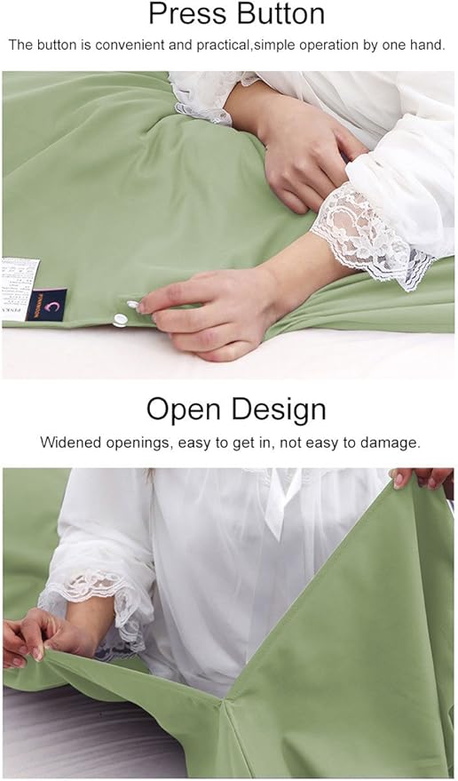 Sleeping Bag Liner Camping Sheets Travel Sheets for Hotel Lightweight Hotel Sheet Compact Sleep Bag Sack Breathable Travel Sleeping Bag for Hotels Camping Youth Picnic Adult Compact Sacks